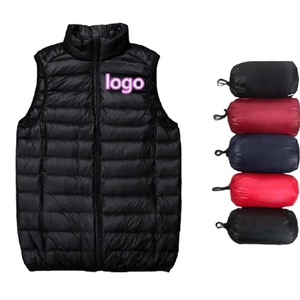 Men's Packable Puffer Vest 1