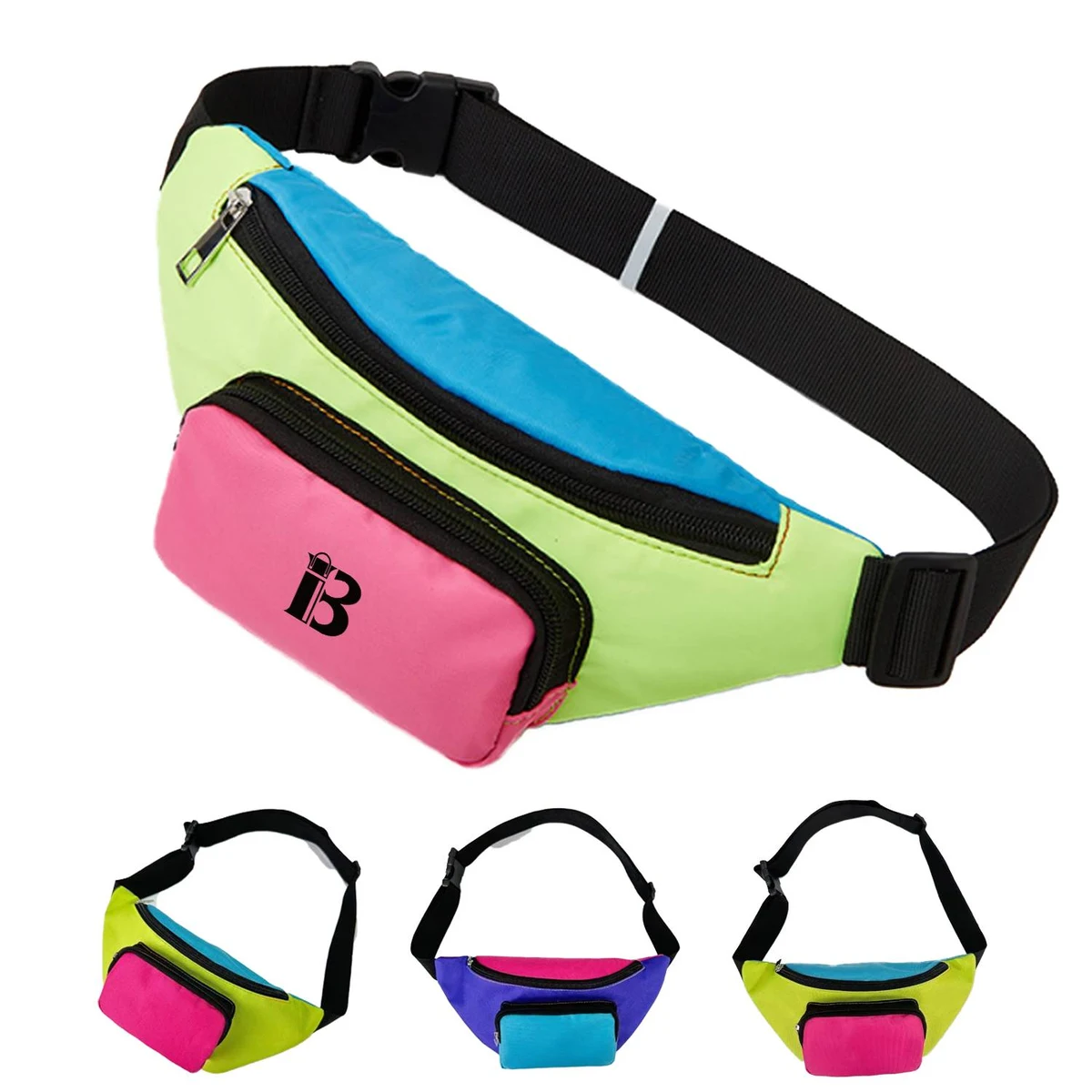 Two Zipper Fanny Pack 1