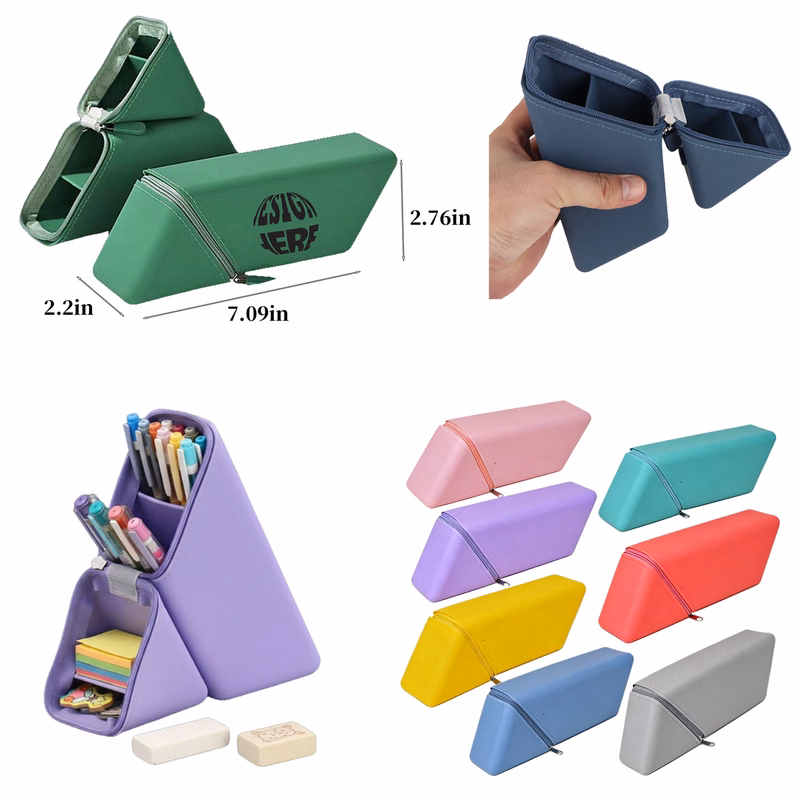 Travel Silicone Makeup Brush Storage Bag