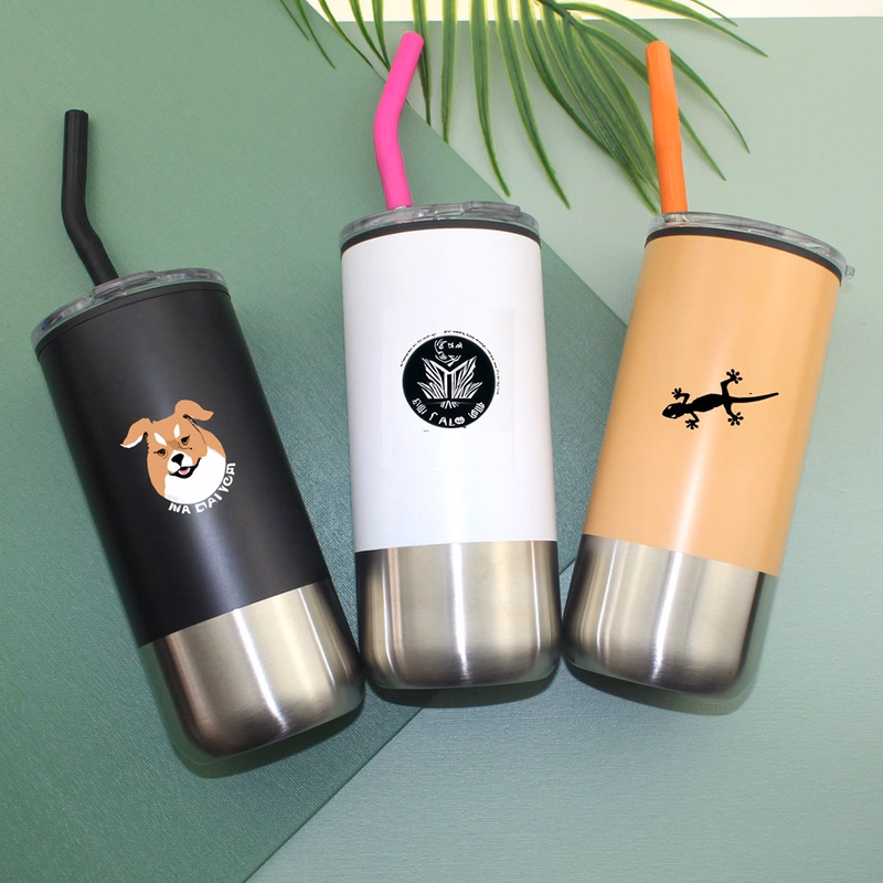 16oz Tumbler with SS Straw