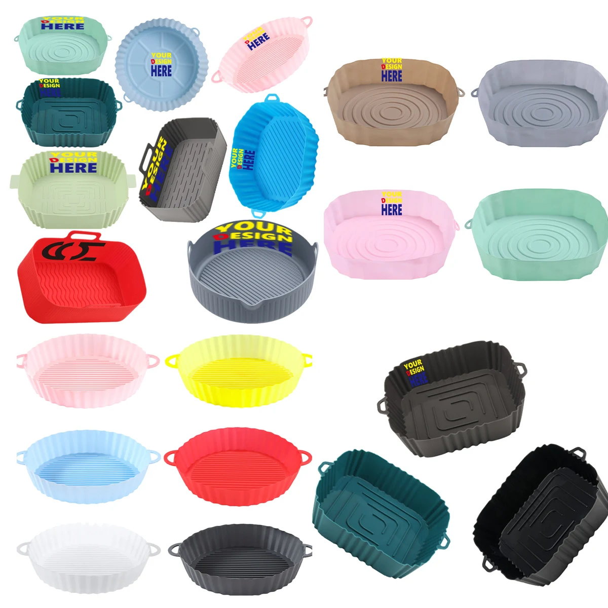 MOQ500 Multilateral Silicone Baking Tray For The Oven 1