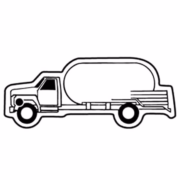 Propane Truck 1 Key Tag - Spot Color