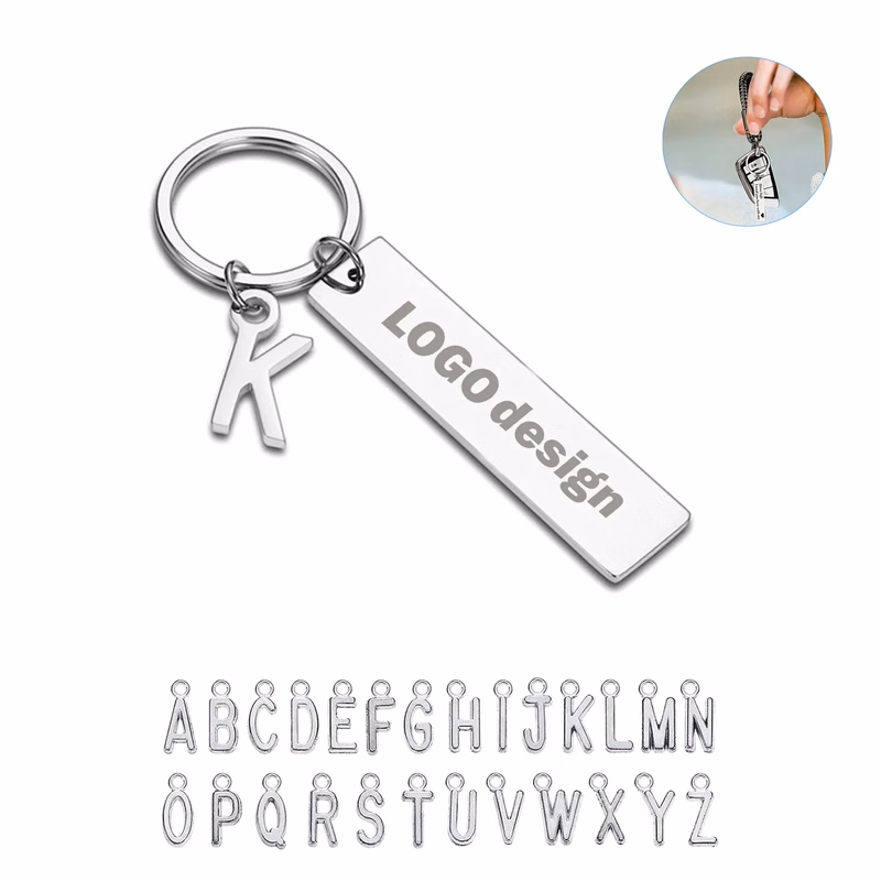 Stainless Steel Keychain MOQ 100 PCS
