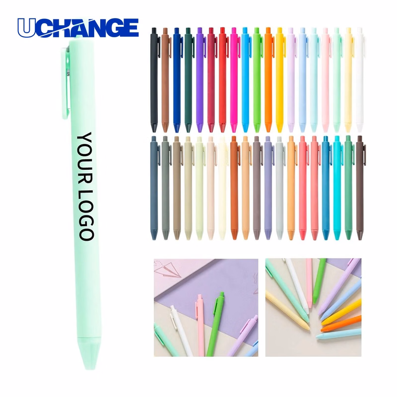 Custom Logo Pinkycolor Gel Pen