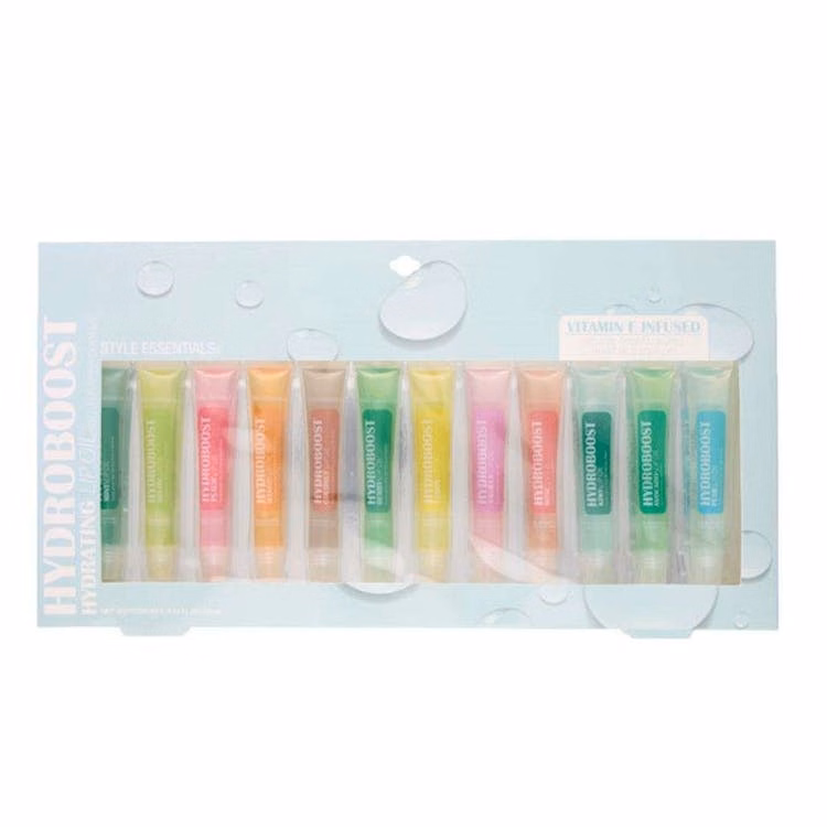 Hydroboost Lip Oil Sets - 12 Pieces