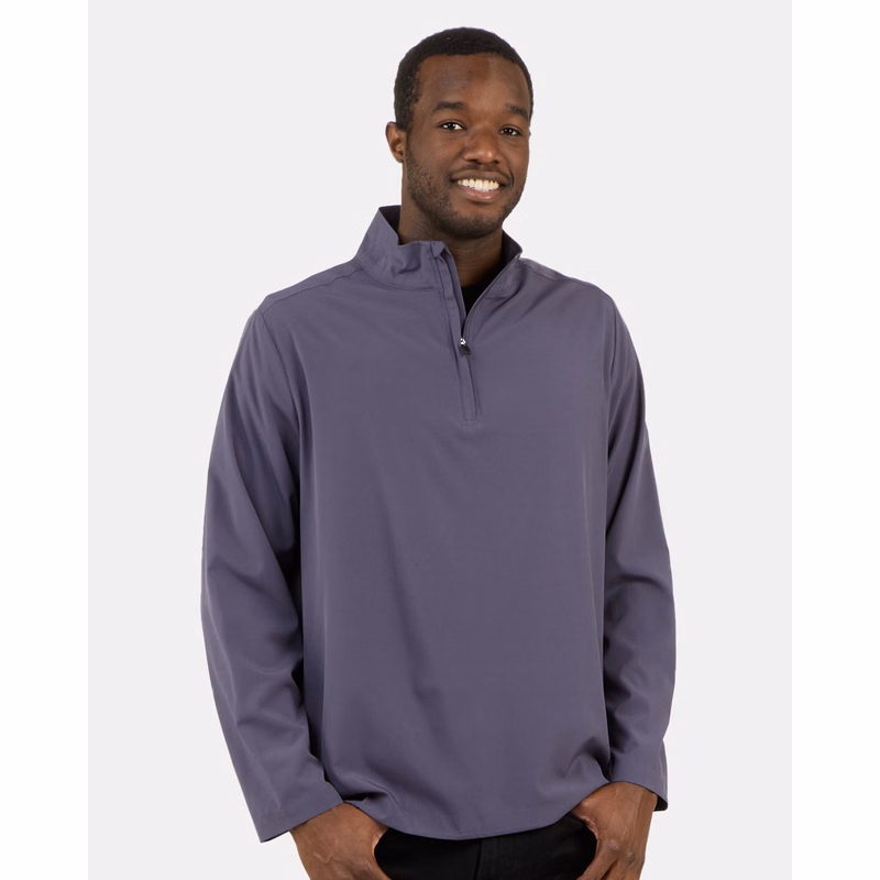 Men's Quarter-Zip Stretch Pullover - BM5206