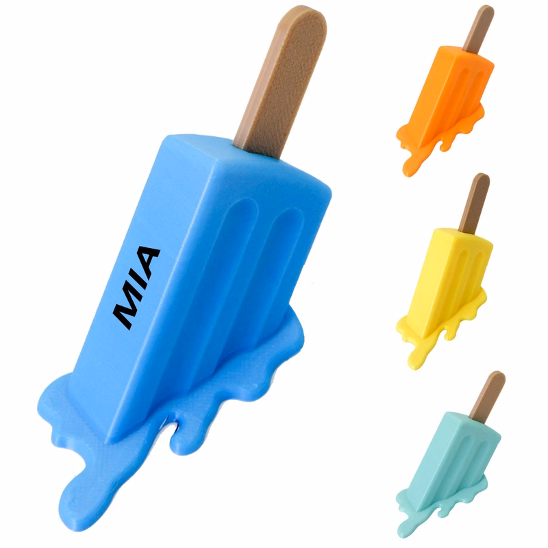 PLA ice cream fridge magnet