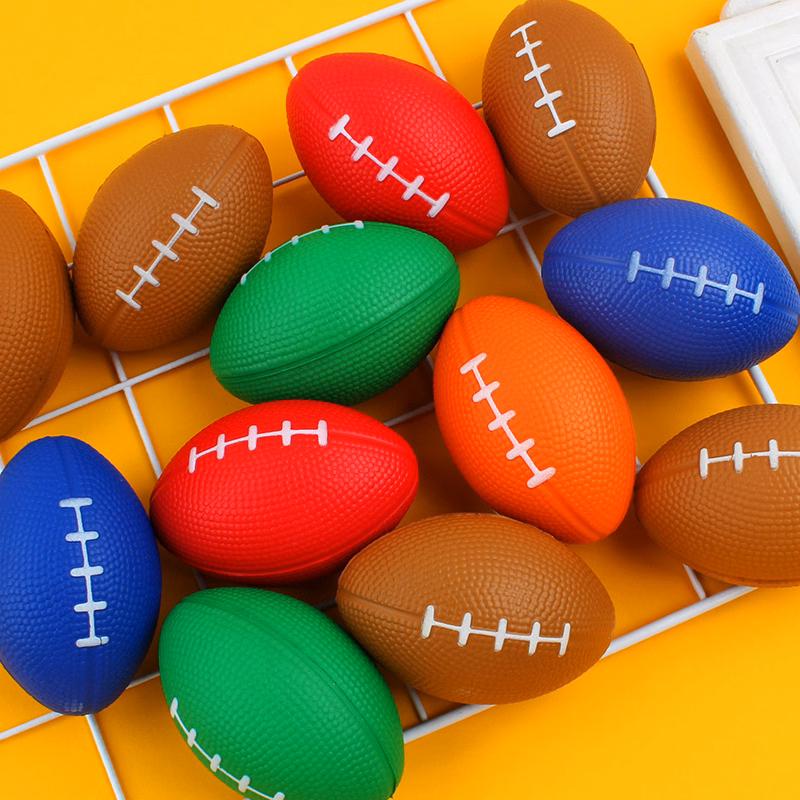 3 1/2'' Foam Football Stress Balls Fidget Toys