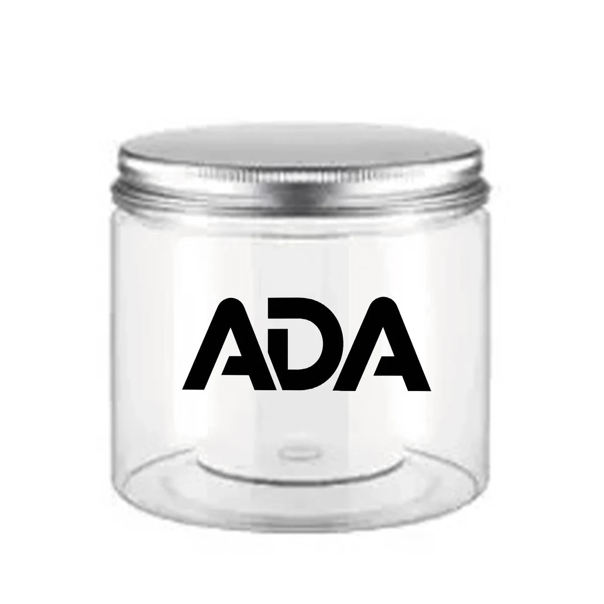 3Oz Aluminum Lid Plastic Clear Food Storage Jar 1