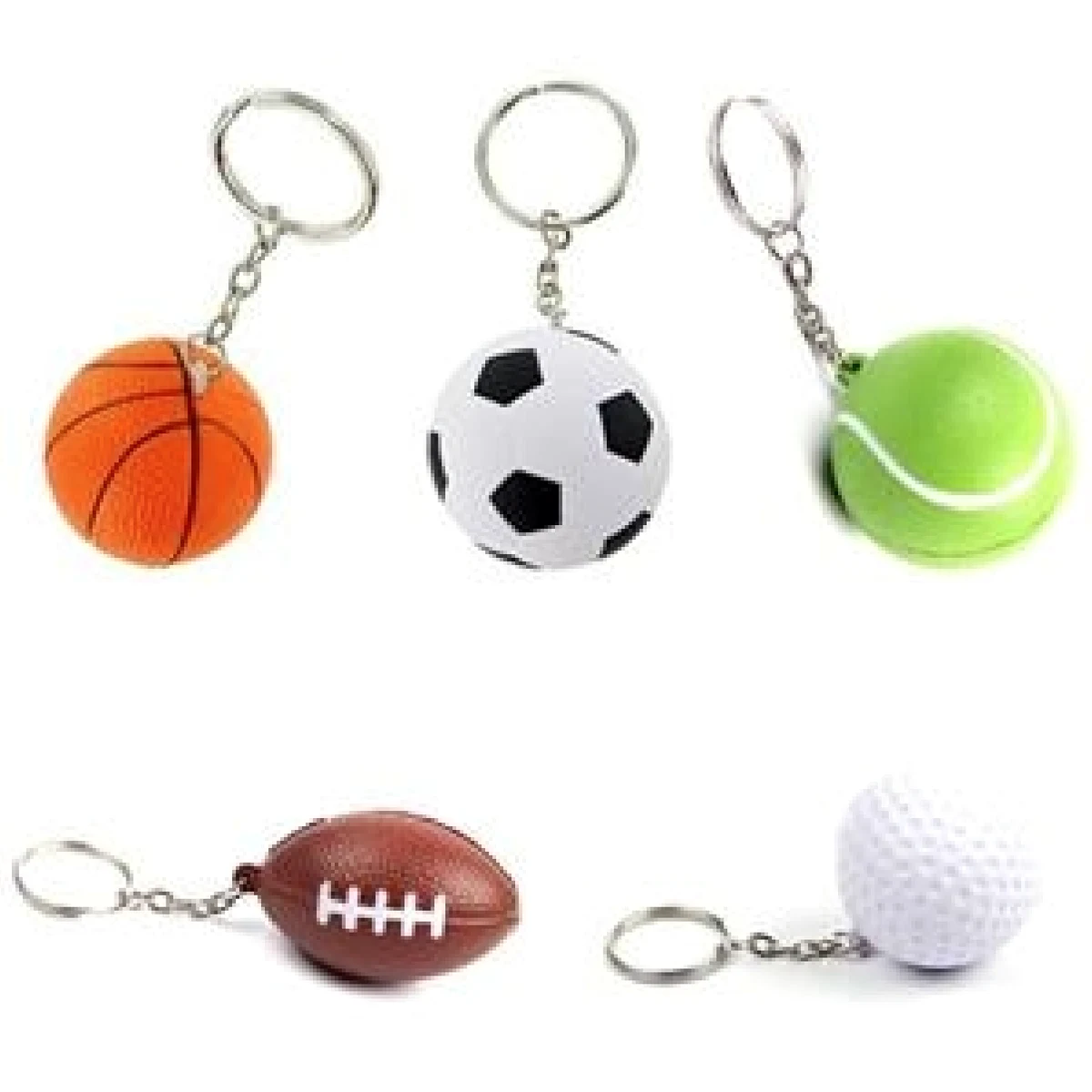 Stress Reliever Ball Key Chain 1
