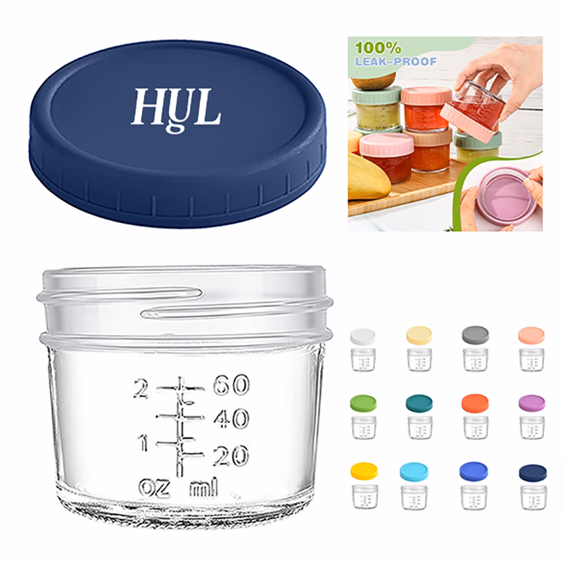 4oz BPA Free Baby Food Storage Jars w/ Lid