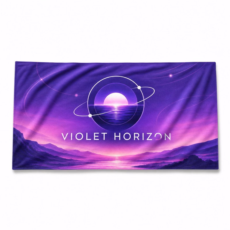 24 Hr Express Ship - Plush and Soft Velour Terry Cotton Blend Beach Towel, 35x60