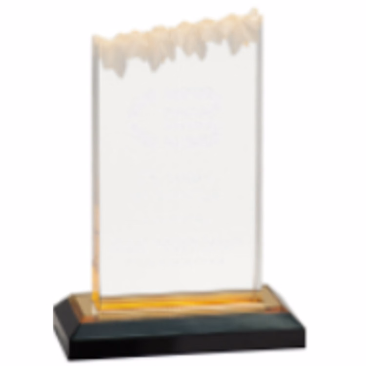5X7 Gold Frosted Impress Acrylic Award