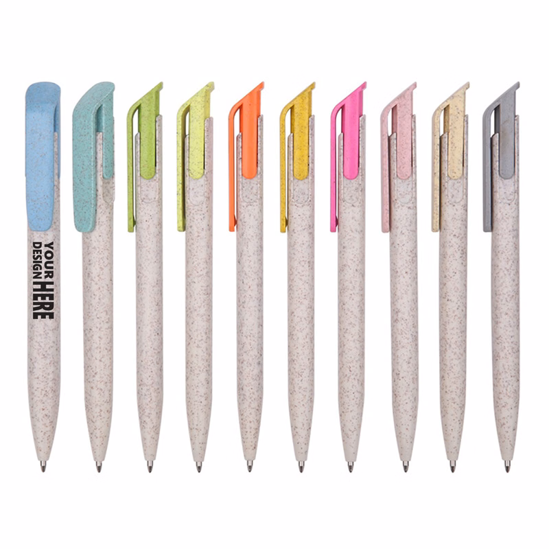 Eco-Friendly Wheat Straw Ballpoint Pen