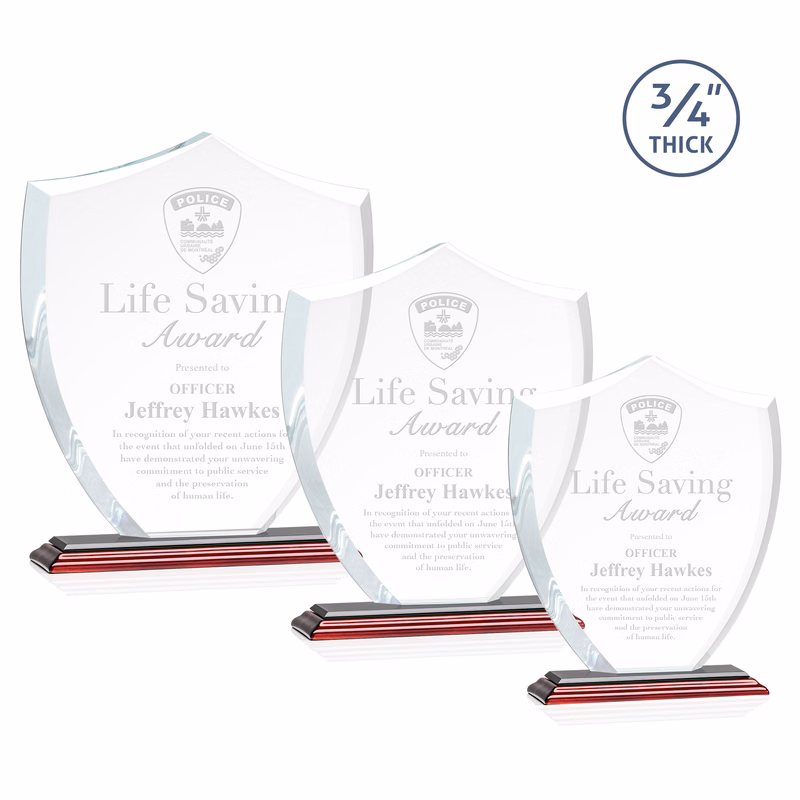 Scudo Shield Award - Rosewood