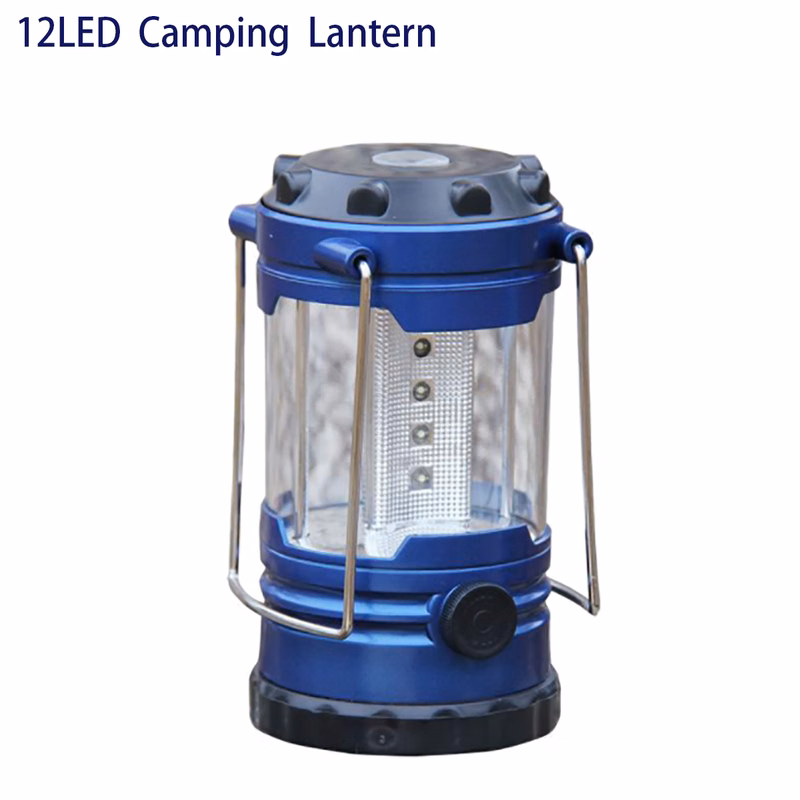 12LED Camping Lantern Lamp Battery Recharge