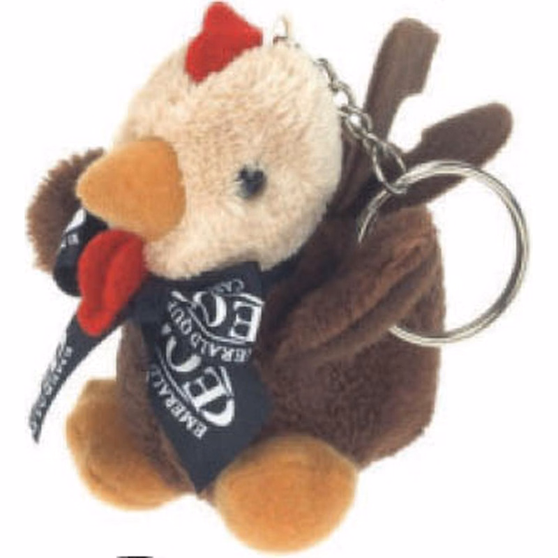 Stuffed Animal Keychain - Rooster