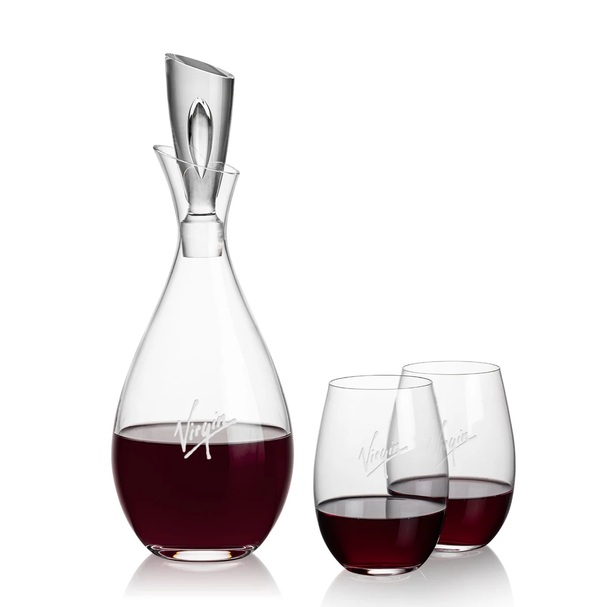 Juliette Decanter & Laurent Stemless Wine 1