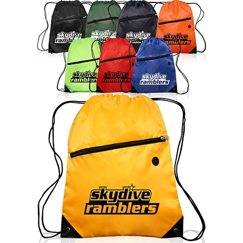 Sports Pack With Front Zipper - 13" W x 18" H 1