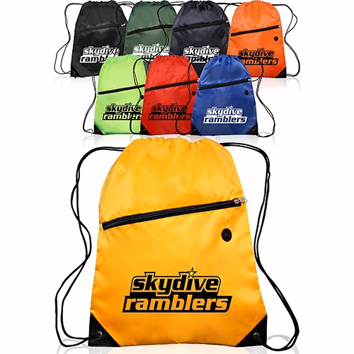Sports Pack With Front Zipper - 13" W x 18" H