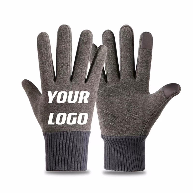 Elastic Cuff Winter Gloves For Outdoor Activities