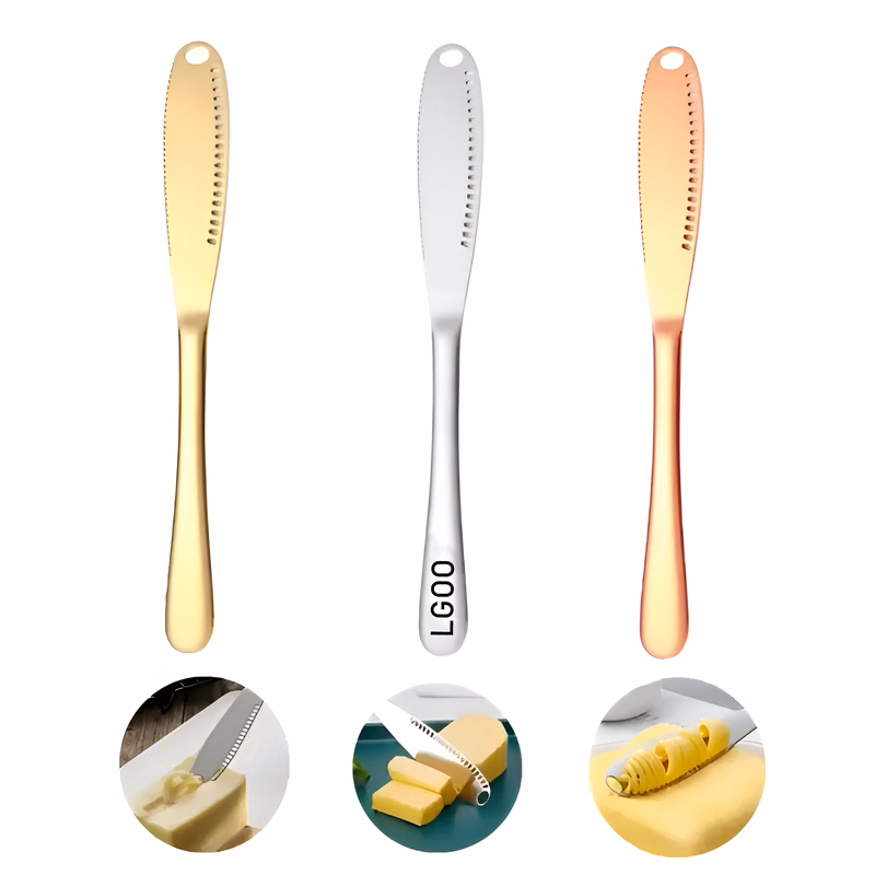 Multi-Function Stainless Steel Butter Knife