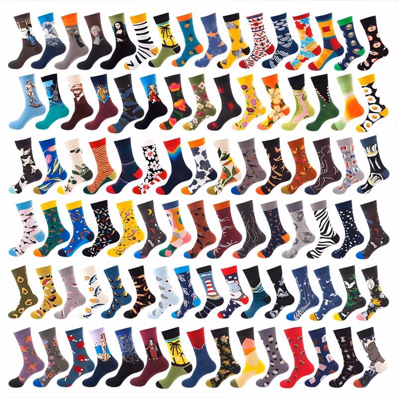 Trendy Mid Length Socks