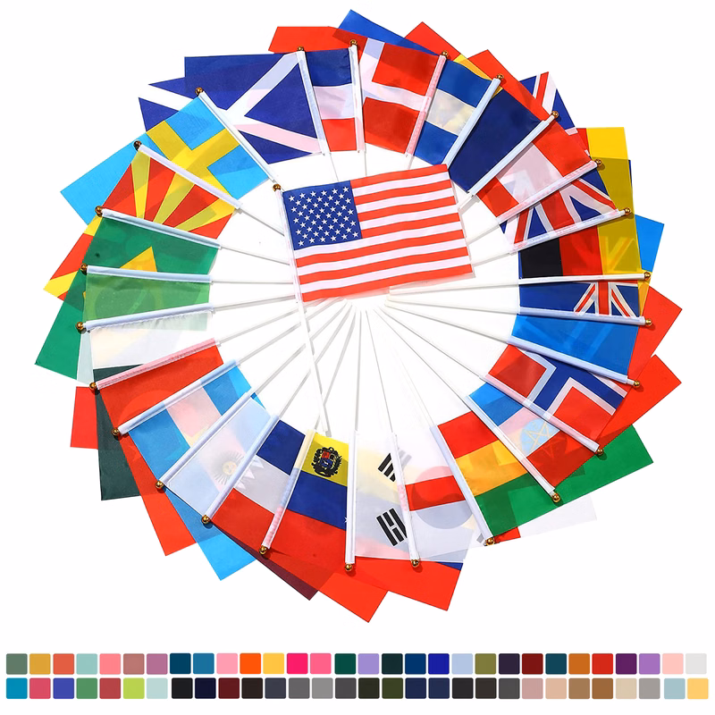 Handheld Flags for Events & Promotion