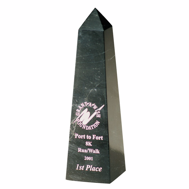 Black Marble Obelisk