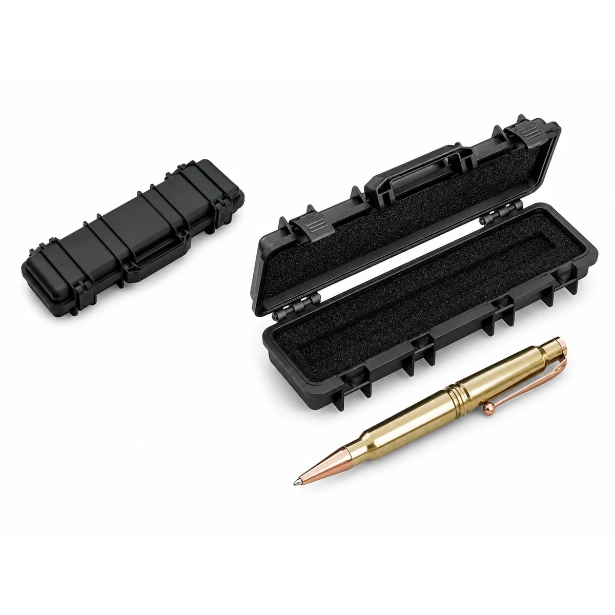 Tactical Bullet Pen with Storage Case 1