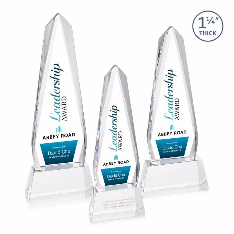 Cheswick VividPrint™ Award on Entwhistle Base - Clear