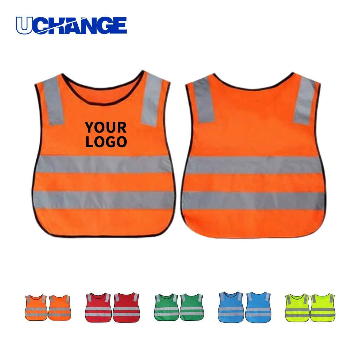 Child Safety Reflective Vest 20.1" x 16.5" for Visibility 1