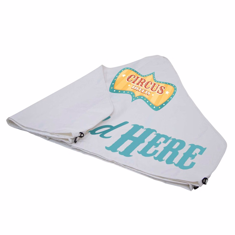 5' Tent Canopy (Full-Color Imprint, 2 Locations)