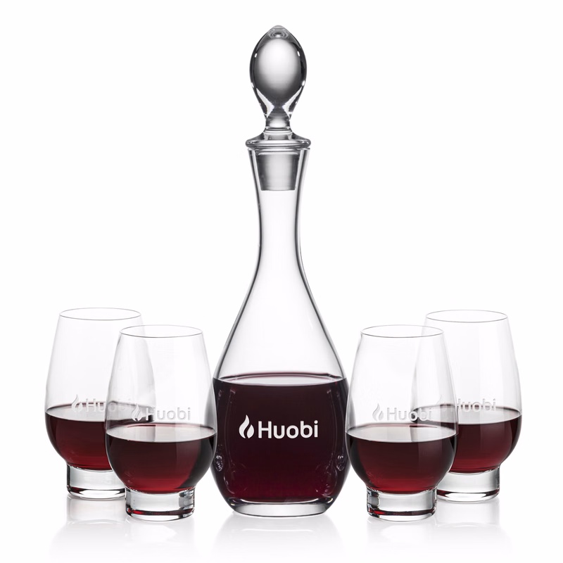 Malvern Decanter & Glenarden Stemless Wine