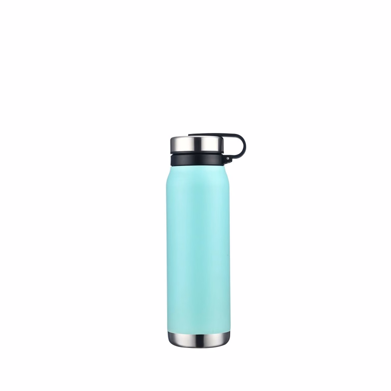 Endura 20 oz Light Blue Vacuum Water Bottle with Removable SS Lid