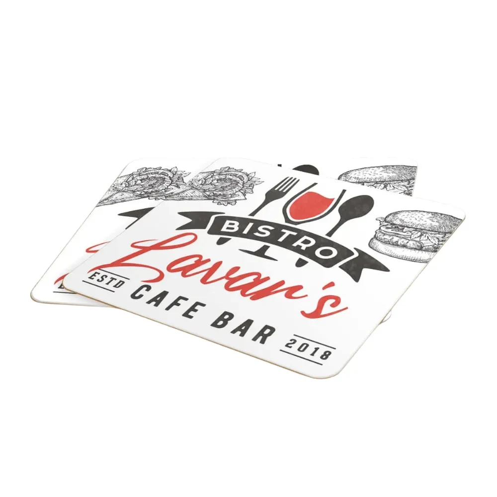 Square Paper Coaster 1