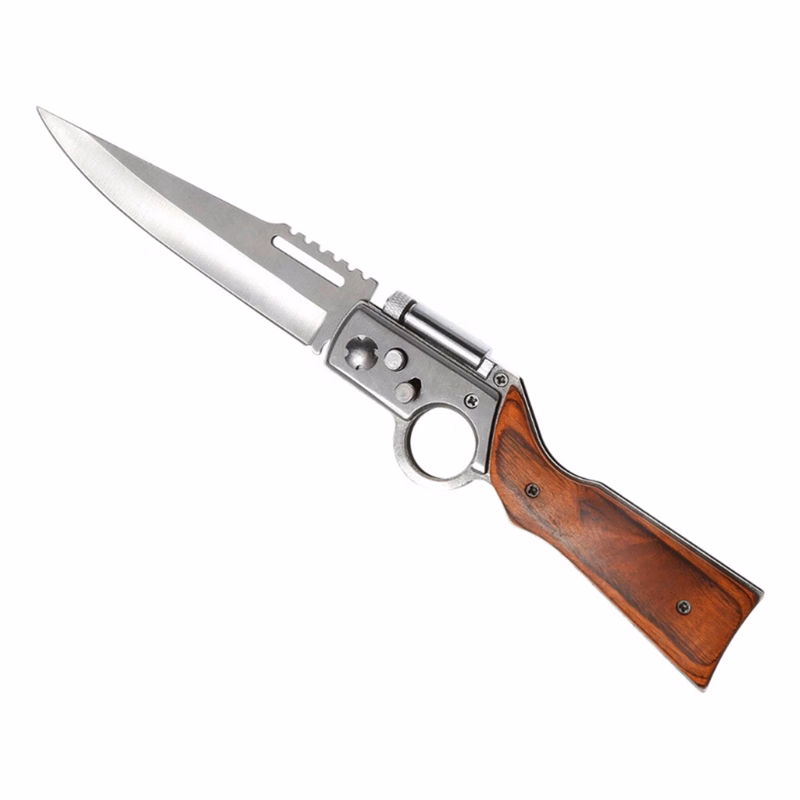 AK47 Folding Knife with LED Light