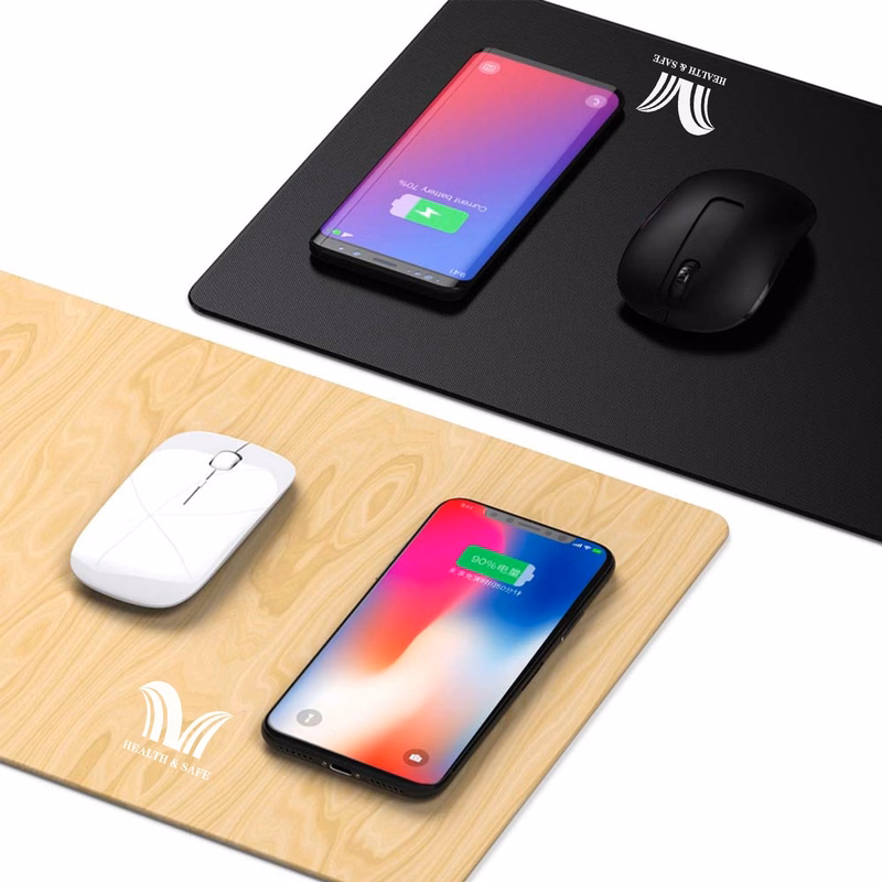 Wireless Charger Mouse Pad Mat 10W Compatible for Phone