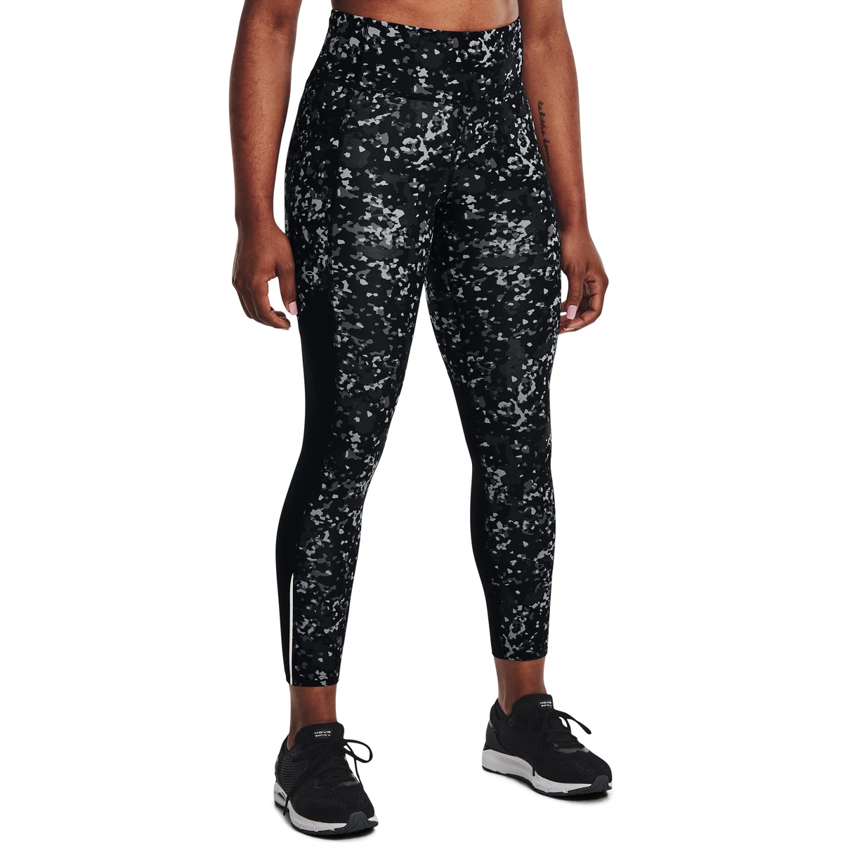 UA Launch Printed Women's Ankle Tights 1