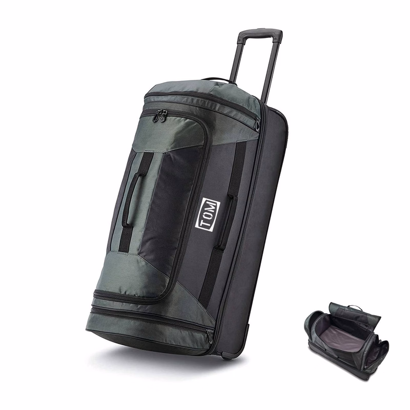 Retractable Foldable Travel Luggage with Wheels