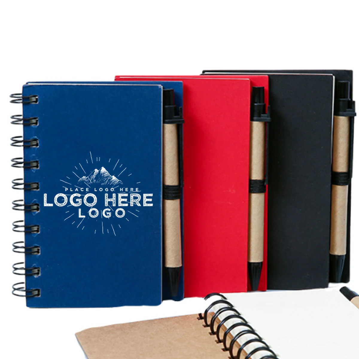 Logo Ready Spiral Notebook 1