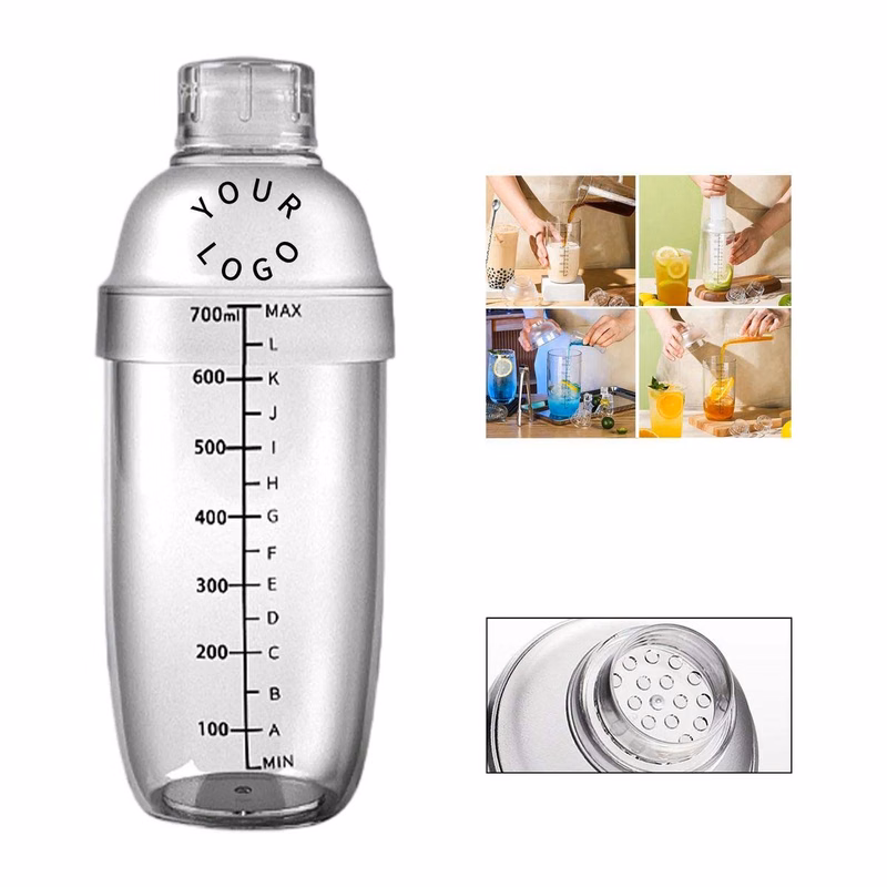 Precision Marked Cocktail Shaker for Home or Bar
