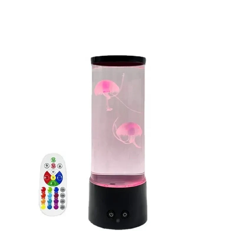 LED Atmosphere Light Lamp Aquarium Jellyfish Lava Lamp LED Atmosphere Light Lamp Aquarium Jellyfis 1