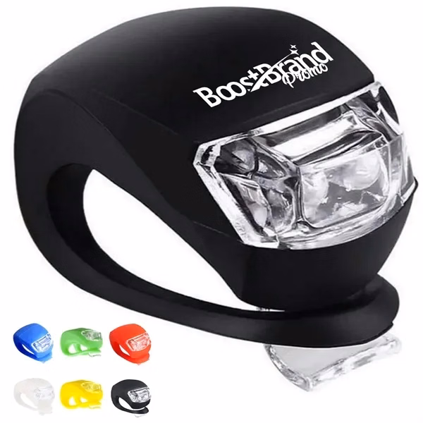 Custom Silicone Clip-On LED Safety Lights for Outdoor Lifestyles — Bikes & Gear