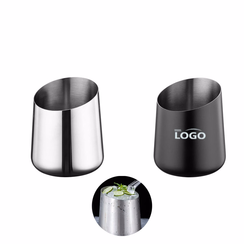 Stainless Steel Tilted Ice Bucket
