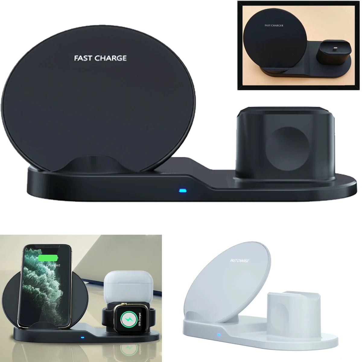 3 in 1 Qi Wireless Charger 1