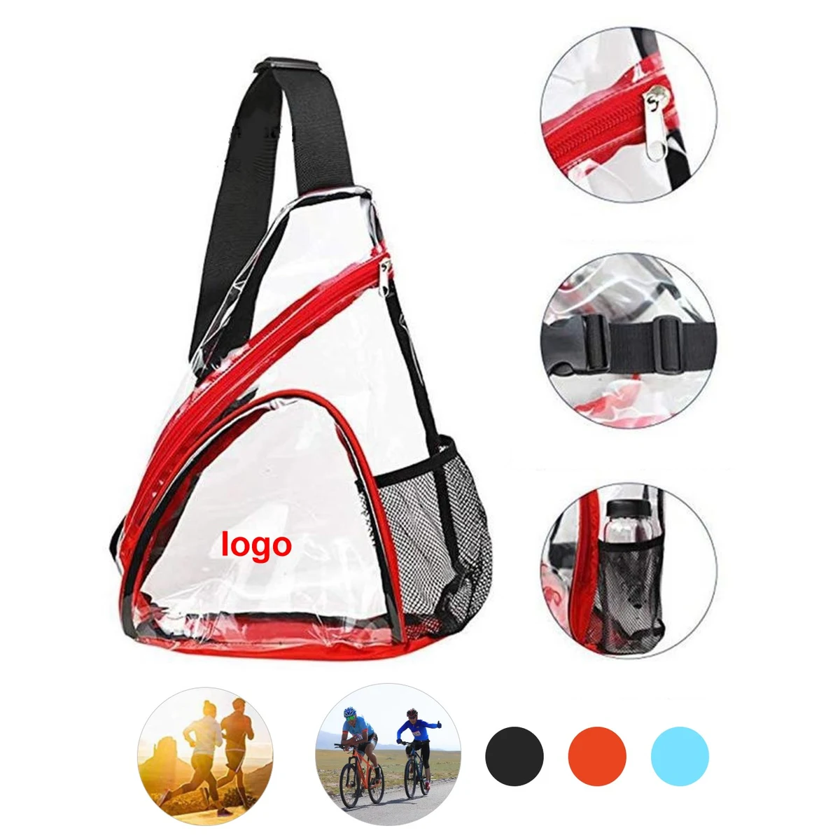 Clear Sling Backpack 1