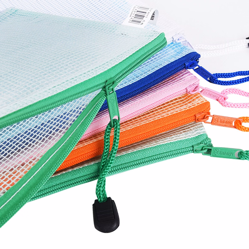 PVC Plastic Zipper Folder