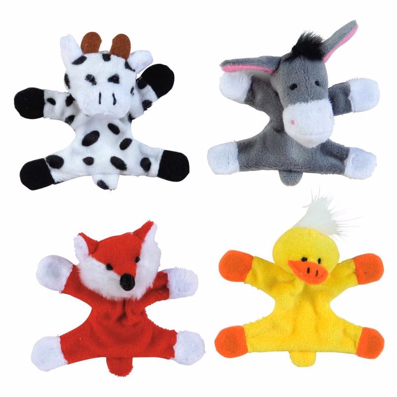 Magnetic Stuffed Animals - 4" x 3"