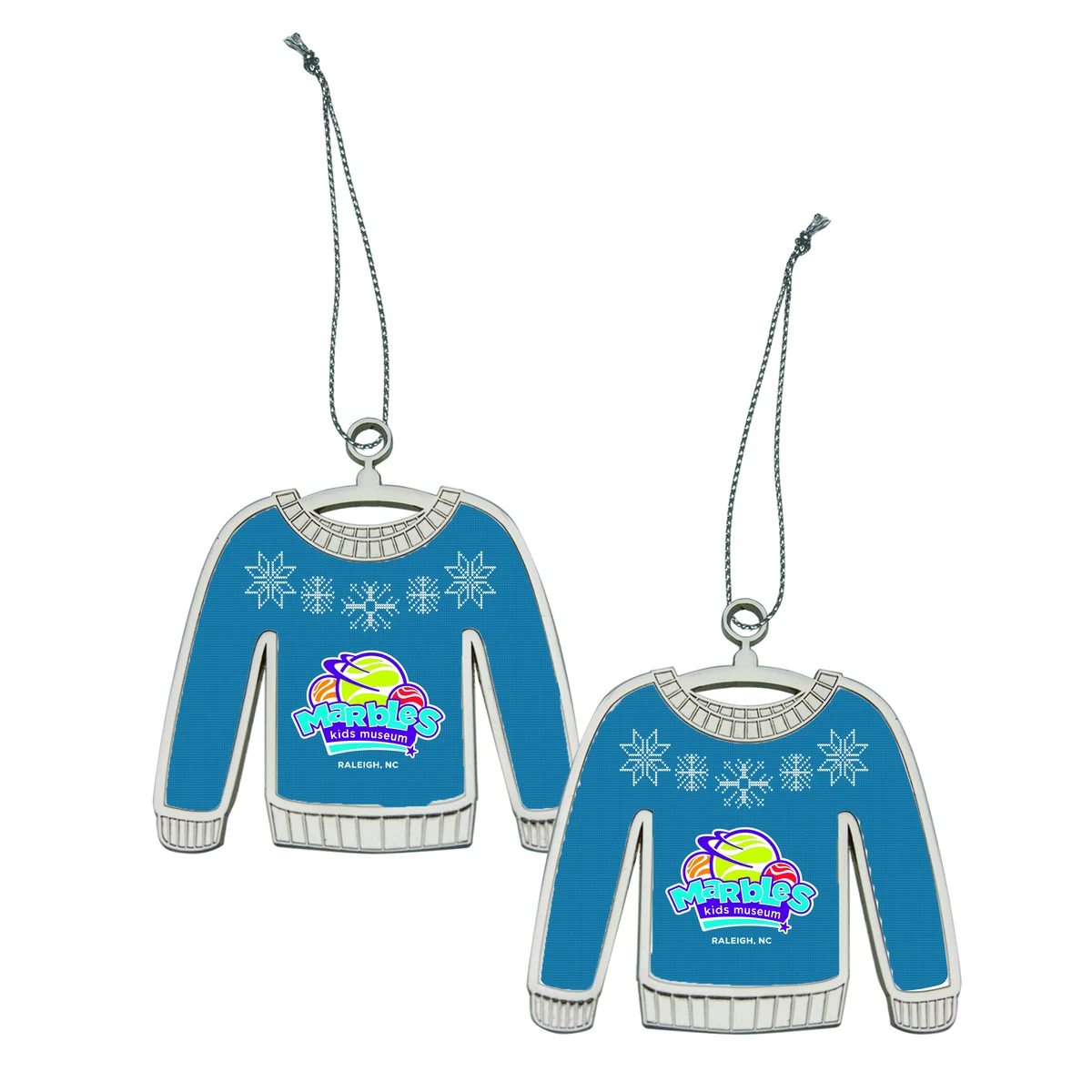 Ugly Sweater Holiday Ornament (2-Sided) 1
